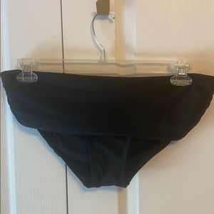 Black maternity swim bottoms
